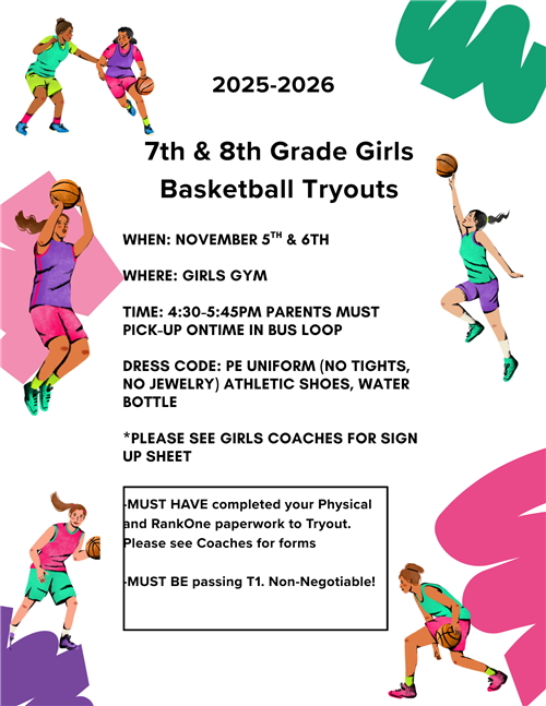  Girls Basketball Tryouts